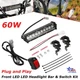 LED Headlight Light Bar&Switch Kit For Yamaha  YFZ50 YFZ450R/X Raptor 700 TRX90X