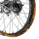 Orange W01B MX Bikes Strip Tapes Rim Sticker Decal For BETA 430 RS 2015-2016