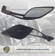 FOR HONDA XR 250 SM DALL'ARA 2009 09 PAIR REAR VIEW MIRRORS E13 APPROVED SPORT L