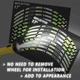 Retroreflective Rim Wheel Sticker SH16 For Ducati SCRAMBLER CAFE RACER 17-21