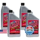 Lucas Oil 10708 Synthetic Motorcycle Oil SAE 10W-30 1 Quart (Pack of 4)