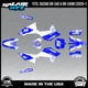 Graphics Kit for Suzuki DR-Z4S DR-Z4SM DRZ4SM 2025 2026 Night-BLUE-SHIFT