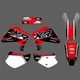 Team Graphics Decals Stickers Kit For Honda XR650R 2000-2005 2006 2007 2008 2009