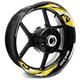 For Yamaha MT10 18-24 23 22 21 20 Wheel Inner Rim Stickers 17 inch S10B Yellow