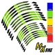 Arrow Dirt Bike Rim Wraps Sticker For Kawasaki KLX 400R 03-05 04
