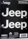 jeep stick on 3 sticker decal logo diamond plate chrome 4x4 mopar license tread