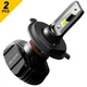 2/4Pcs H4 9003 HB2 LED Bulbs Hi/Low Adjustable Beam 6500K Xenon White Headlight