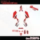 GRAPHICS KIT DECALS FOR HONDA CRF 250R 2010-2013 STICKERS RACING TEAM WHITE GRAPHICS KIT DECALS FOR HONDA CRF 250R 2010-2013 STICKERS RACING TEAM WHITE