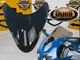 OEM 02-10 Buell XB XB9R Windshield Black Wind Deflector XB XB9R XB12R Firebolt