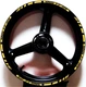 YELLOW BLACK GP STYLE CUSTOM RIM STRIPES WHEEL DECALS TAPE STICKERS YAMAHA FZ-09