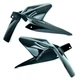 Pyramid Plastics Rear Hugger Yamaha FZ-07 / MT-07 2013- Gloss Black