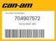 Can-Am Genuine Decal Ident. 900 - 704907572