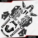 Gray & Black Repsol Graphics Sticker kit fits Honda Grom  MSX125 21-24 2021 2022