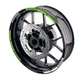 Green STRIPE4 Wheel Sticker 17 inch Rim For Yamaha MT10 18 19 20 21