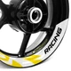 For Yamaha YZF-R1M 15-24 23 Wheel Inner Rim Stickers 17 inch S09W Light Yellow