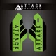 Attack Graphics Renegade Lower Fork Guard Decal Green