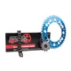 Primary Drive Alloy Sprocket 428 Chain Kit Set Blue For KTM 85 SX HUSQVARNA TC85