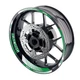 Dark Green GP07 Racing 17" Rim Wheel Sticker For Yamaha FZ07 MT-07 18 19 20 21