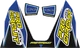 Pro Circuit Ti-6 Exhaust Decals Dark Blue DC22TI6-DB