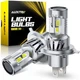 AUXITO 2x H4 9003 Super White 96000LM Kit LED Headlight Bulb High Low Beam Combo