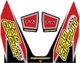Pro Circuit T-6 Exhaust Decals Red DC22T6-RED