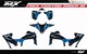 Fits YAMAHA YFZ450R 450X (2014 to 2024) graphic kit decals stickers racing yfz