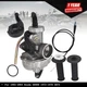 Fit For  Honda XR80R 1973-1978 XR75 Carburetor w/ Throttle Grip Cable
