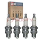 4 pc Champion Copper Plus 931M Spark Plugs for QL82C 3922 1507 Ignition Wire en
