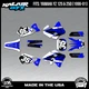 Graphics Kit for Yamaha YZ250 YZ125 (1996-2001) YZ 250 YZ 125 Dream - Blue