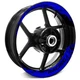 For Suzuki Bandit GSF 1250 07-18 17 Wheel Inner Rim Stickers 17 inch S08B Blue