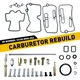Repair Kit Carburetor Gasket Rebuild For Honda CRF250X 2004-2009 2012 2013-2017