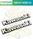 Kawasaki Genuine Fuel Tank Emblem LTD KZ440 KZ550 KZ750 56014-1038 x2 Japan