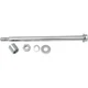 Drag Specialties 16-0270-BC Chrome Axle Kit - Rear