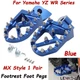 MX Footrest Foot Pegs For Yamaha YZ65 85 250F YZ450F WR450F YZ125 YZ250FX WR250