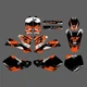 MX Graphics Decals Stickers Kit For KTM 65 SX 2002 2003 2004 2005 2006 2007 2008