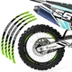 21" 19" R01B Dirt Bike Wheel Rim Stickers For Kawasaki KX 250F 04-21 20 19 18 17
