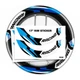 Aqua Inner Decal Wheel Rim Stickers S13W For Yamaha MT07 18 19 20 21