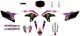 DCOR - 20-50-415 - Graphic Kit - Retro - YZ 250 F
