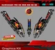 Graphics Kit Premium Fits KAWASAKI 750 sx Srx Sxi Jet Ski  Set Decals Stickers