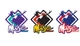 Moose Racing 4320-2531 Moose Offroad Decals - 3pk