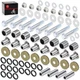 Front Upper Lower A-Arm Bushing & Bolt Kit For Suzuki Quadsport Z400 LTZ400 2x4