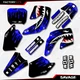 Blue Savage Camo Racing Graphics Kit fits Honda Cr125 Cr250 00-01 CR 125 250
