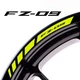 17 inch Rim Sticker Decal For Yamaha FZ09 Motorcycle