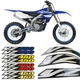 3D Glue Swingarm Reflection Stickers Decals For 2003-2022 YAMAHA YZ450F YZ450FX