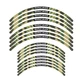 F06B 21" 18" Wheel Rim Tape Decal Sticker For Suzuki DR-Z 400S 2000-2021 08 09