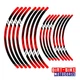 DOT01 Dirt Bike Wheel Rim Stickers For Honda XR650L 2012-2020 19 18 17