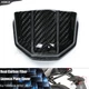 For YAMAHA MT07 FZ07 2025-26 Carbon Fiber Motorcycle License Plate Holder Cover