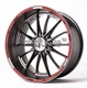 Ducati Stickers Stripes Panigale 899 959 1199 1299 Motorcycle Wheel Decals RED