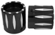 Avon Grips AXL-RIV-ANO Rival Axle Nut Covers - 1in. - Anodized