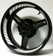 ANY COLOR CUSTOM INNER RIM DECALS WHEEL STICKERS STRIPES yamaha FZ1 FZ-07 FZ-09